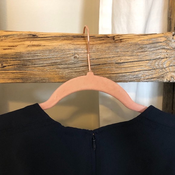 BANANA REPUBLIC Navy Flutter Sleeve Dress - Picture 8 of 10